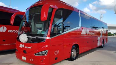ADO Bus at Cancun Airport